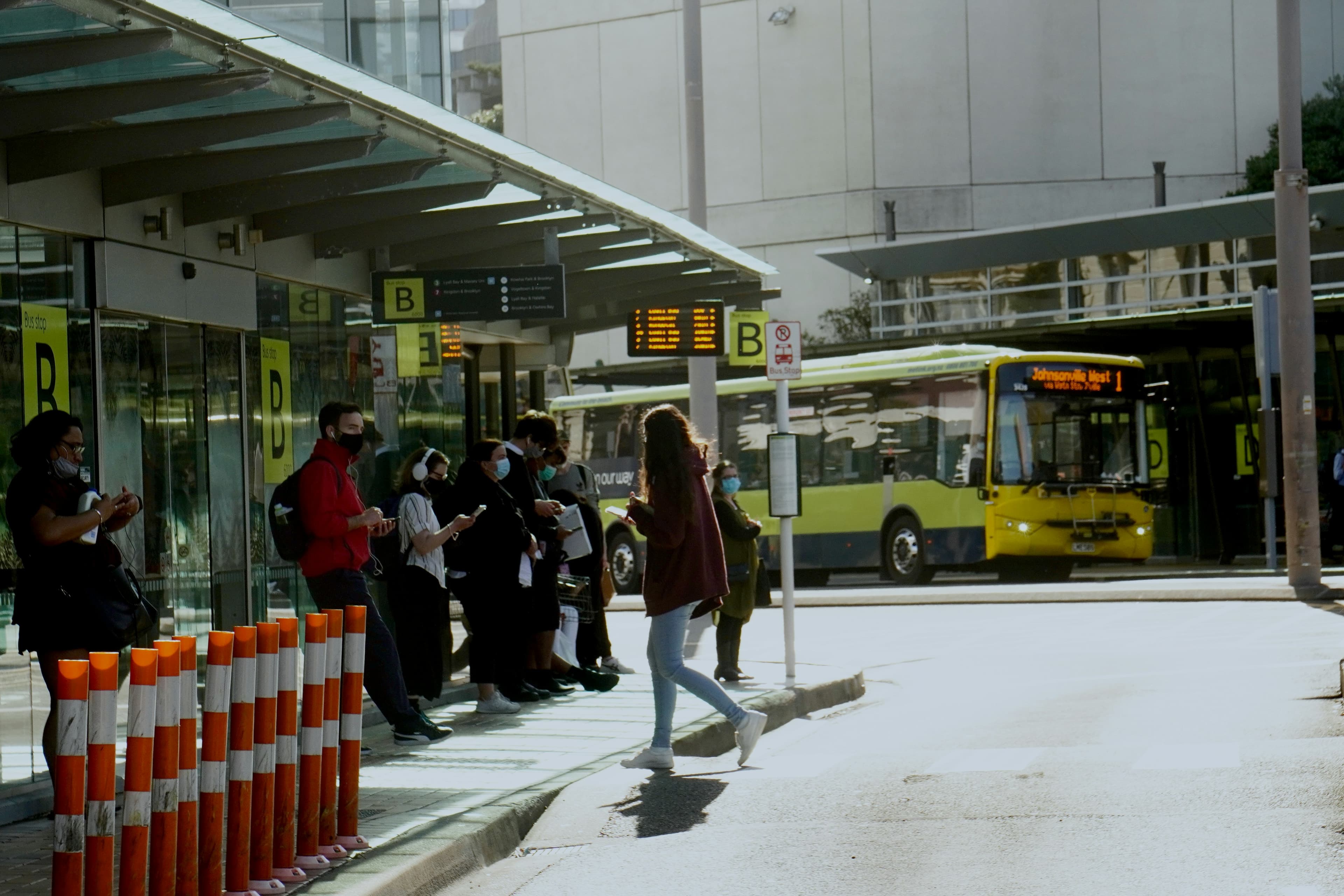 Transit interchange stop